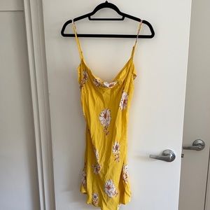 Flynn and Skye Touch of Honey Mini Cowl Neck Dress